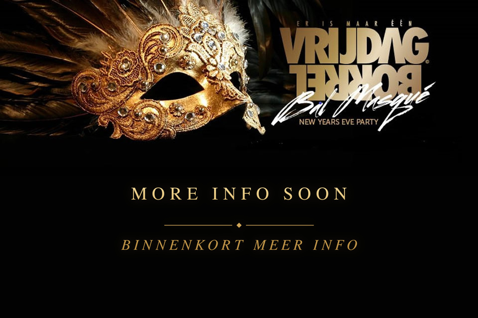 2026-12-31 | Gemaskerd Bal - Oud & Nieuw - Den Haag | De Vrijdagborrel